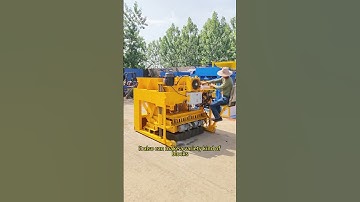 introduction of moving automatic concrete block making machine
