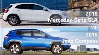 2018 Mercedes-Benz GLA vs 2018 Jeep Compass (technical comparison)