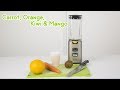 Simple Smoothies - Carrot, Orange, Kiwi & Mango