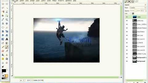 ExoticGimpTutorial: How to Make a Sports Action Scene in Gimp