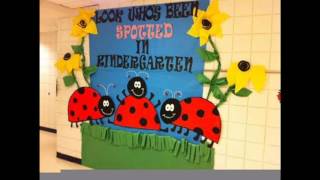 Eaasy Spring classroom door decorations