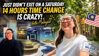 14 Hour Time Change Traveling 24 Hours to Malaysia Solo