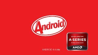 Androidx86 4.4.2 on AMD C-50 APU
