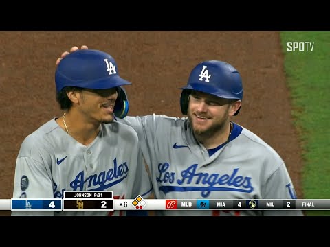 [MLB] LA 다저스 vs 샌디에이고 MVP 미겔 <strong>바르가스</strong> (09.30)