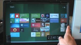 Windows 8 on tablet, laptop and dual screen setup