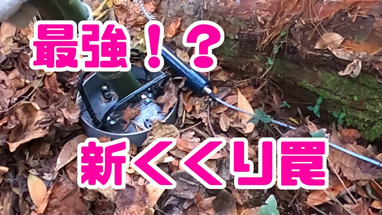 くくり罠2式 これで捕れます❗ The ultimate snare trap!? Will it catch any prey!? - YouTube