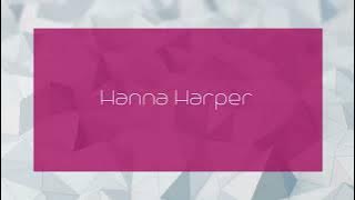 Hanna Harper - appearance