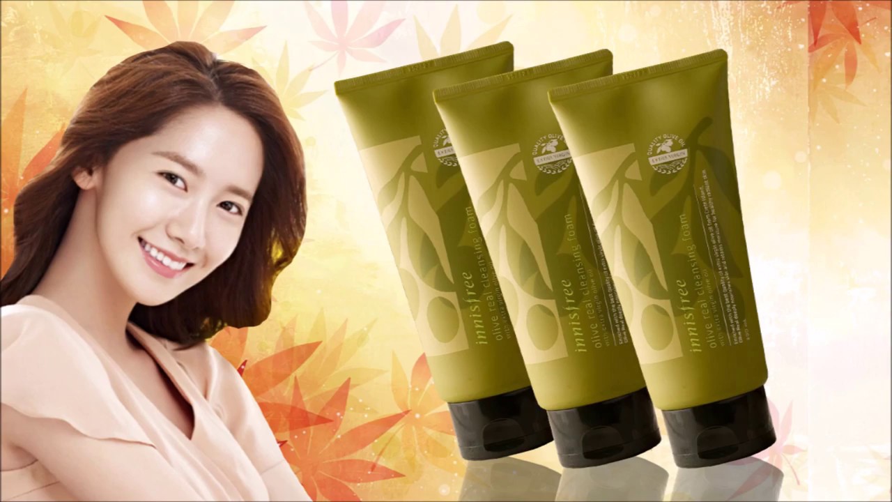 innisfree olive cleansing foam