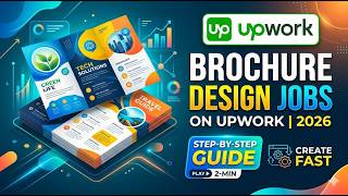 Brochure Design Jobs on Upwork Step by Step 2026 2 Min