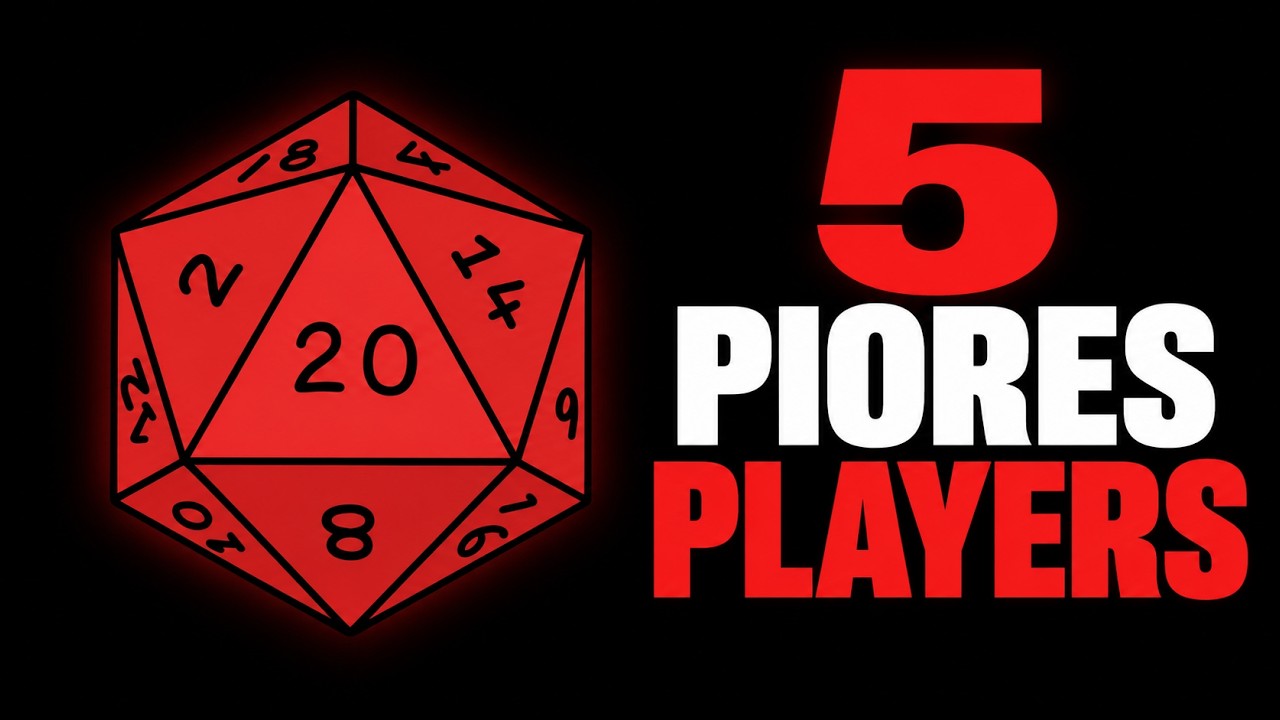 5 TIPOS DE JOGADORES que DESTROEM mesas de RPG