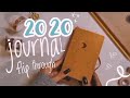 ーjournal flip through || ✰❛ 2020 moleskine daily diary/planner ❜❀