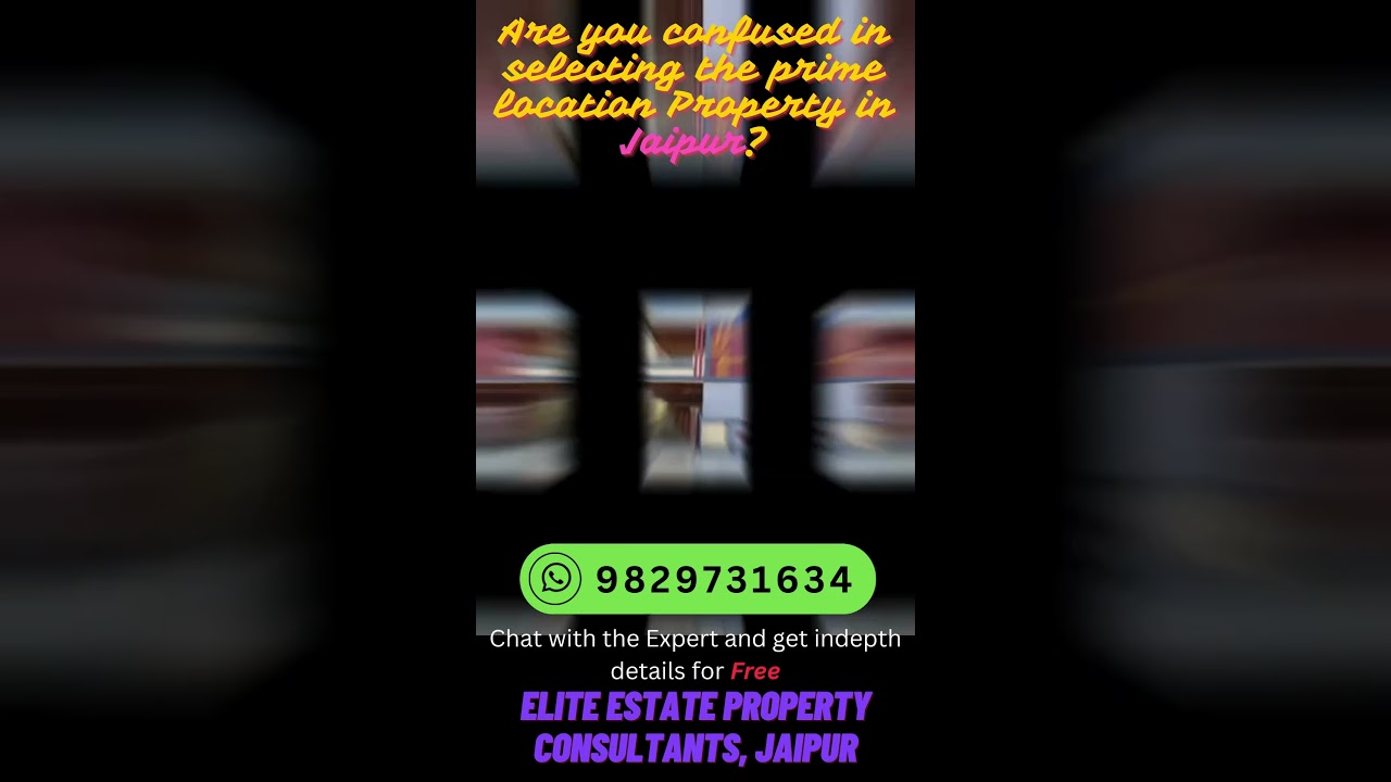 Are you confused in selecting the prime location to Buy or Sell Property in Jaipur ? 