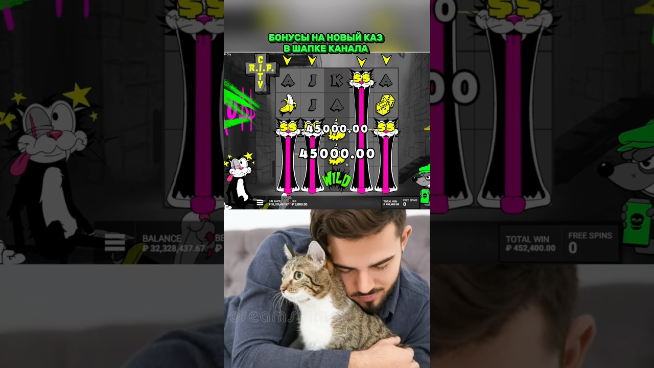 4 КОТА в Rip City 🎰 Занос на Миллион Для Подписчика 