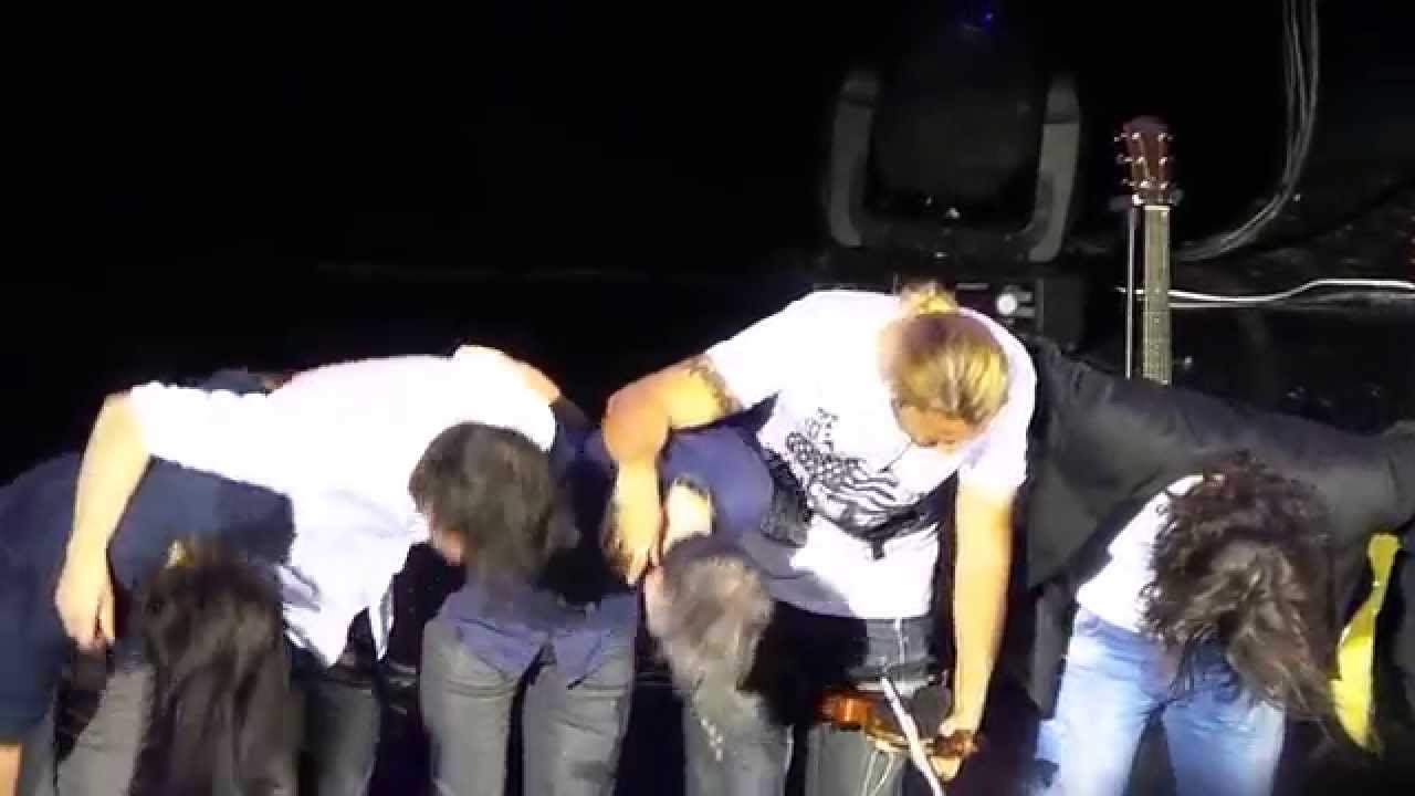 David Garrett in Moscow 8Sep2015. CityCrocus Hall. Video 6.