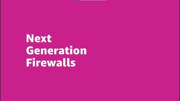 Next Generation Firewall (NGFW) - AWS Marketplace Security | Amazon Web Services