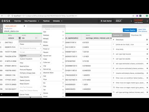 Learn CDAP: Building a Stock Selection Pipeline