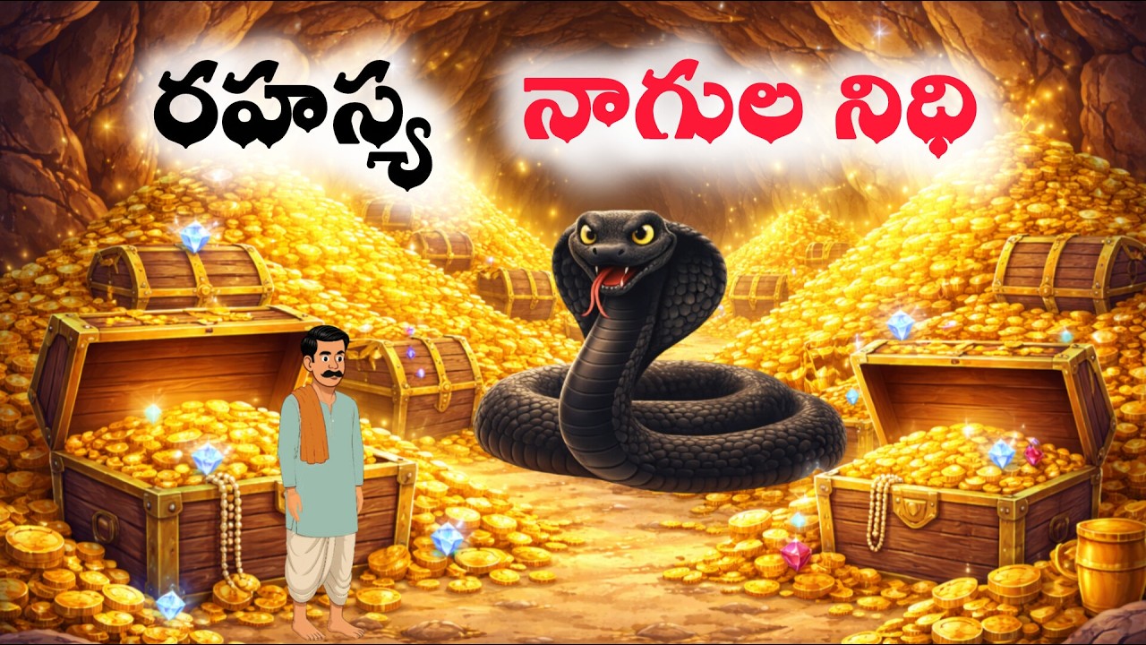 Telugu stories - రహస్య నాగుల నిధి | Telugu moral stories | Moral Stories Telugu Hub