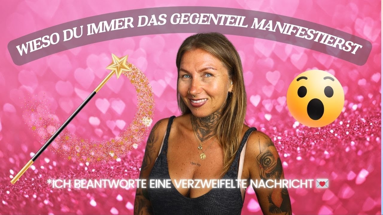 3. Person (WEG)MANIFESTIEREN! Nur wenn du das tust, WILL ER DICH!