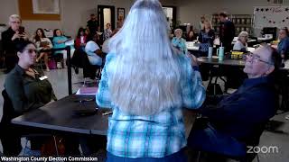 Washington County Election Commission's Zoom Meeting