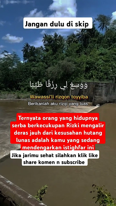 Istighfar bikin sedih #janganlupasubscribe #berandayoutube #motivation