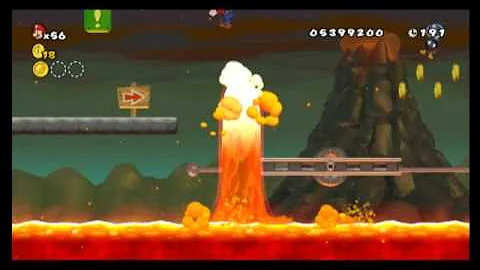 New Super Mario Bros. Wii - Star Coin Location Guide - World 8-5 | WikiGameGuides