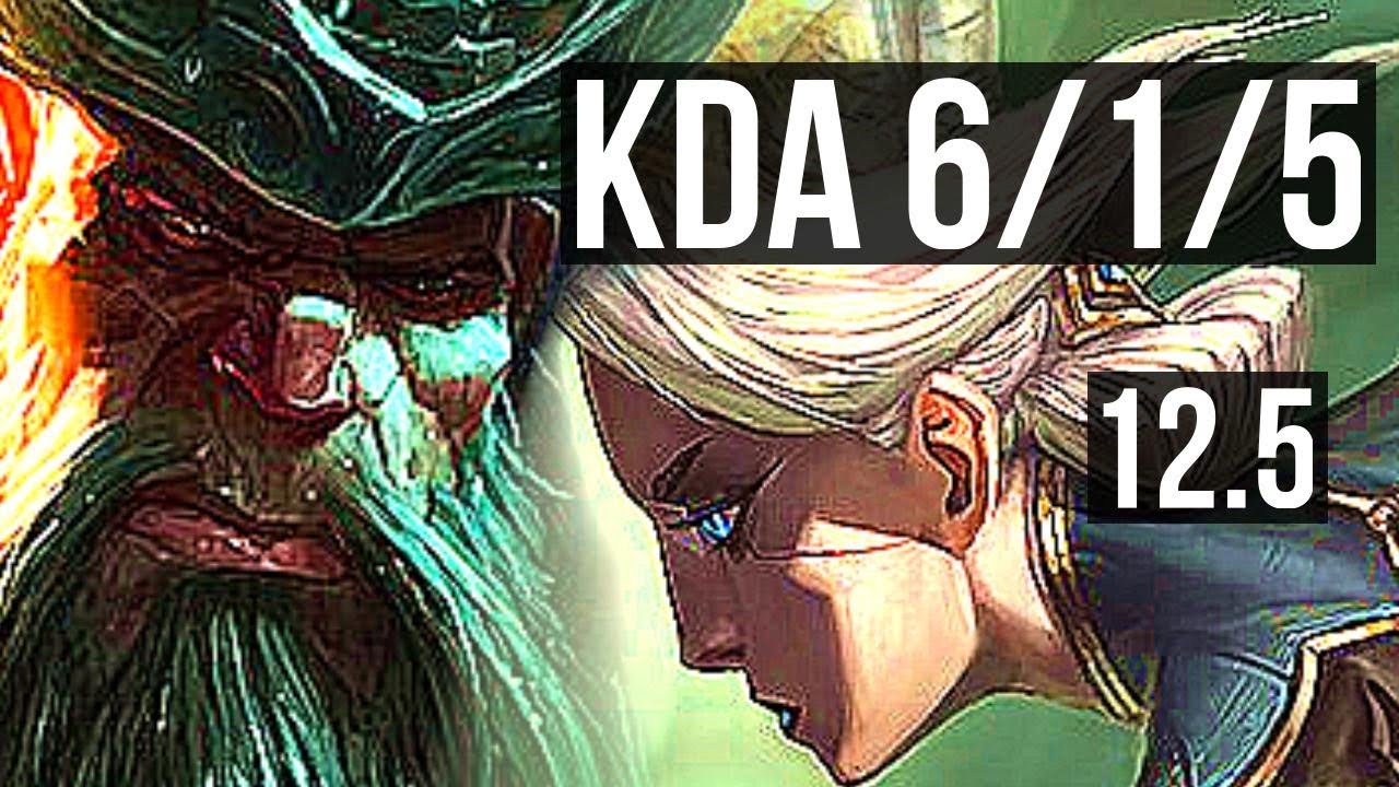 GP vs CAMILLE (TOP) | 6/1/5, 500+ games | EUW Master | 12.5