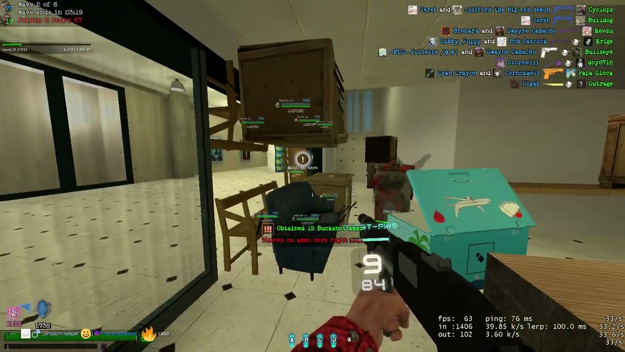 Abandoned Mall - Zombie Survival Garry's Mode ; Sunrust Server [2025]