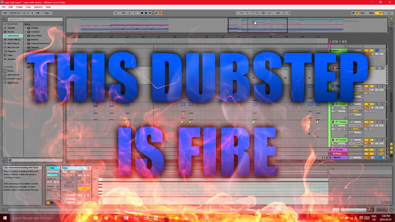 Arrangement of a Dubstep Drop!