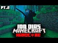 Sobreviví 100 días En EL AMAZONAS En Minecraft HARDCORE... Esto fue lo que pasó (Parte 2)