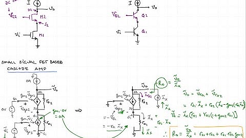 IC building blocks: Cascoding (ss7.2)