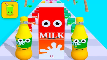 Juice  Run  #17 All Levels Game Android  IOS Walkthrough  Mobile Game | AZ Run Game