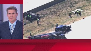 Investigation underway after deadly crash closes westbound lanes of PGBT near Irving