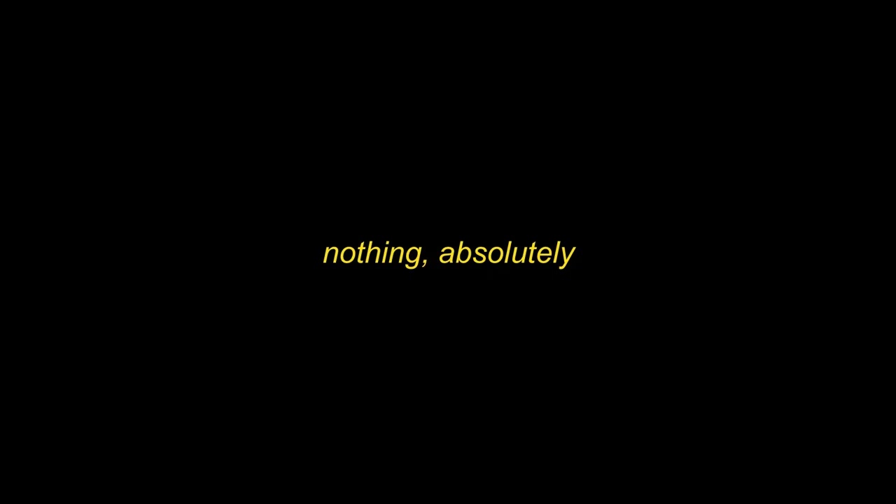 nothing, absolutely - gigi perez