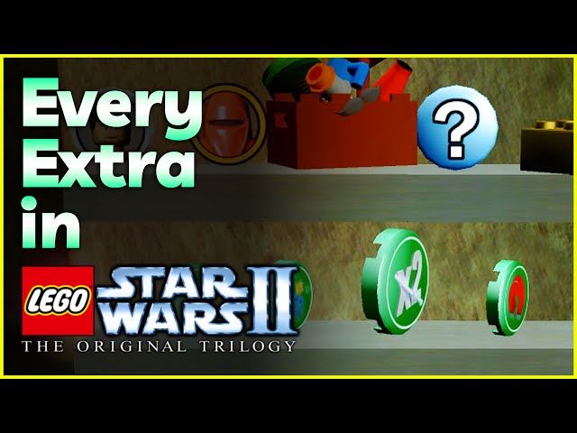 Viva stribe Fredag EVERY EXTRA in LEGO Star Wars II: The Original Trilogy (2006) - YouTube