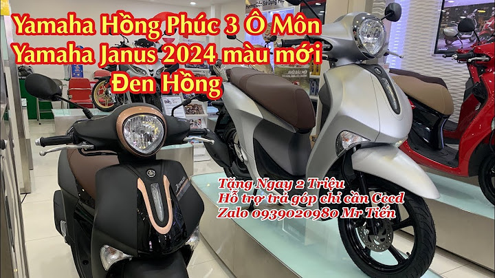 Xe janus 2023 màu đỏ giá bao nhiêu