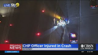 CHP Motorcycle Officer Involved In Traffic Collision