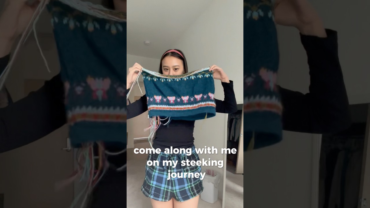 Knit colorwork sweater pt.1 