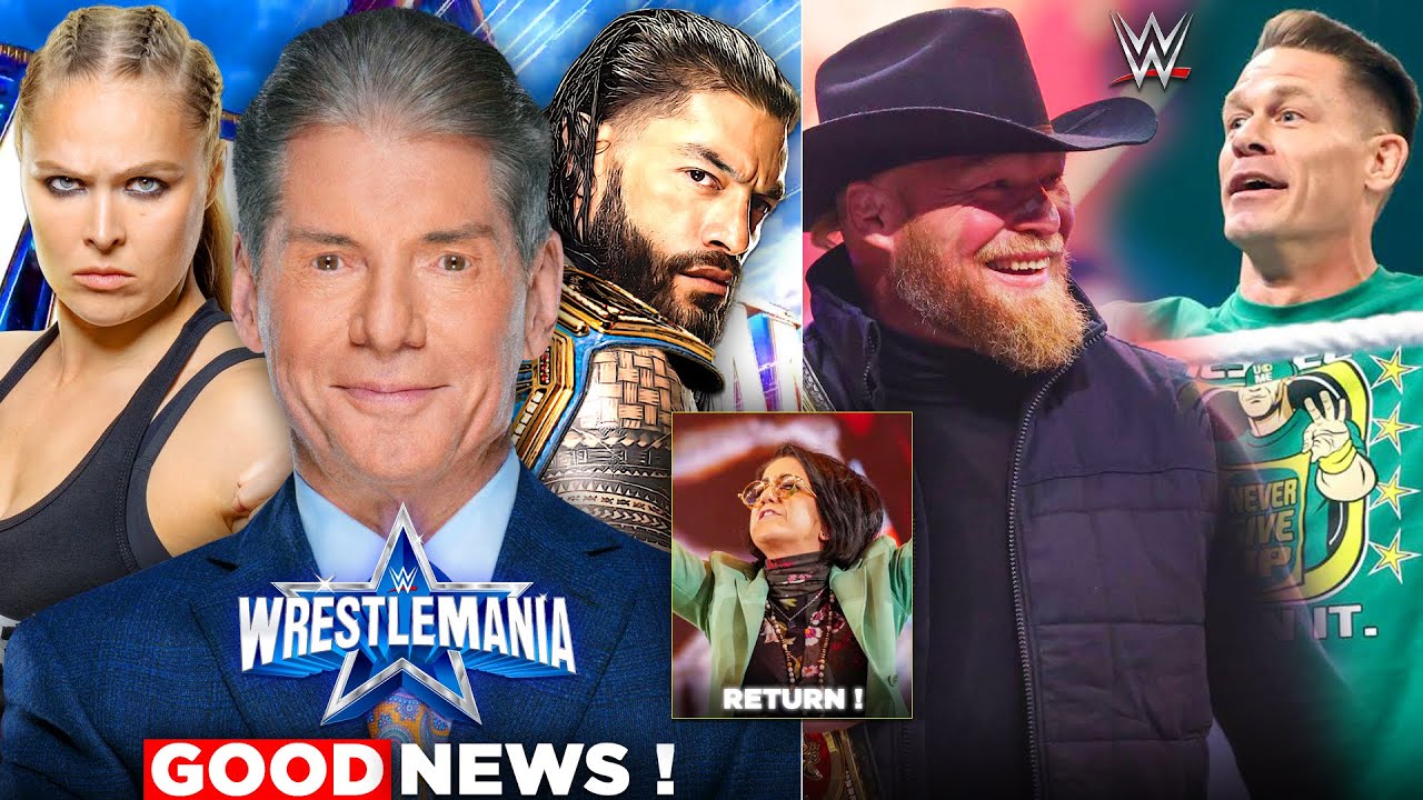 GOOD NEWS ! FOR WRESTLEMANIA 38 MATCHES, WWE SUPERSTARS REAL Salary