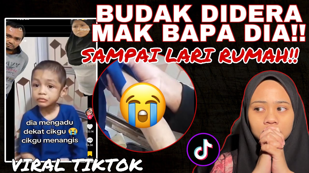 VIRAL TIKTOK BUD4K KECIK KENA DER4 SAMPAI LARl RUMAH 😭