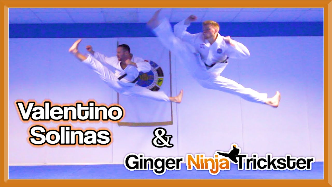 Taekwondo Kicking & Tricking Sampler ft Valentino Solinas Flips
