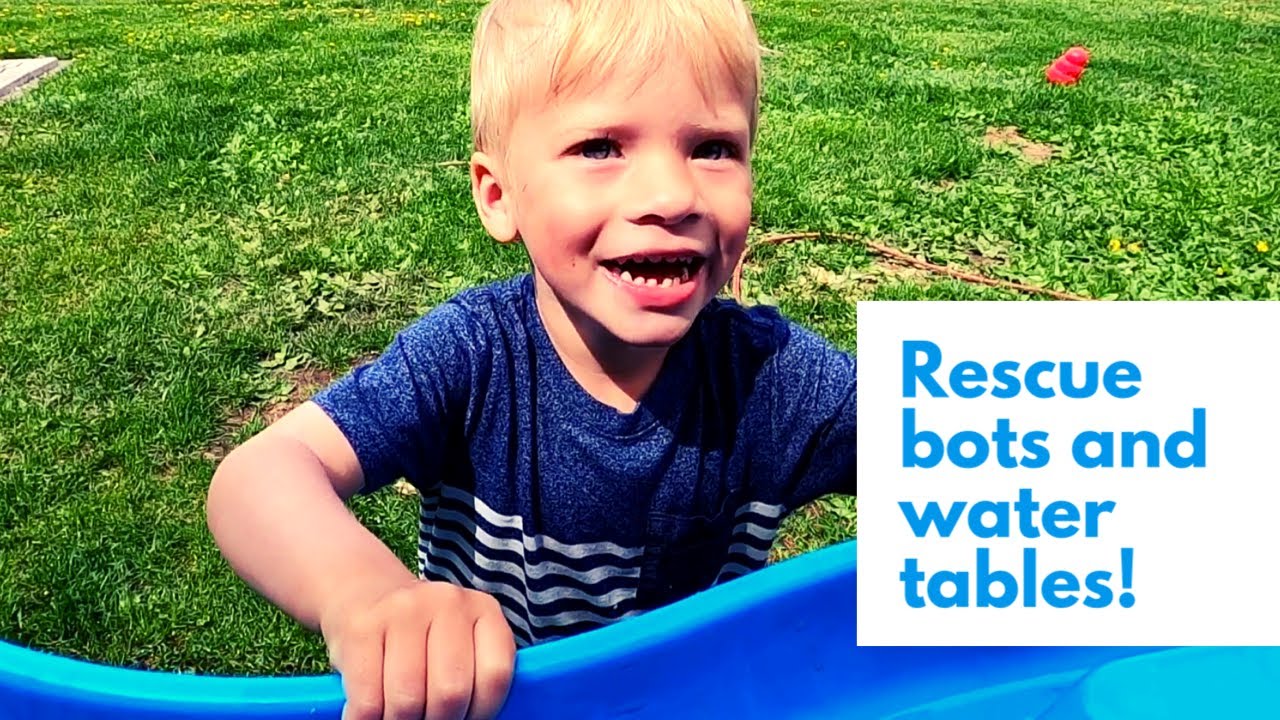 Rescue Bots and Water Fun! - YouTube