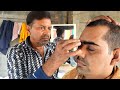 Indian street barber Head massage 💫 I Indian ASMR I The cosmic barber 💈 Massage I Dailymax