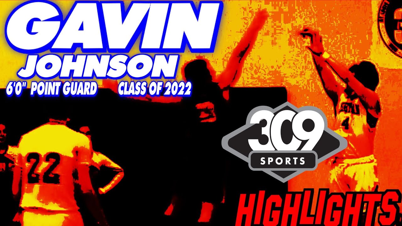 [ 309 Sports ] Peoria Christian Gavin Johnson (6'1" PG  2022) Highlights  vs Teutopolis