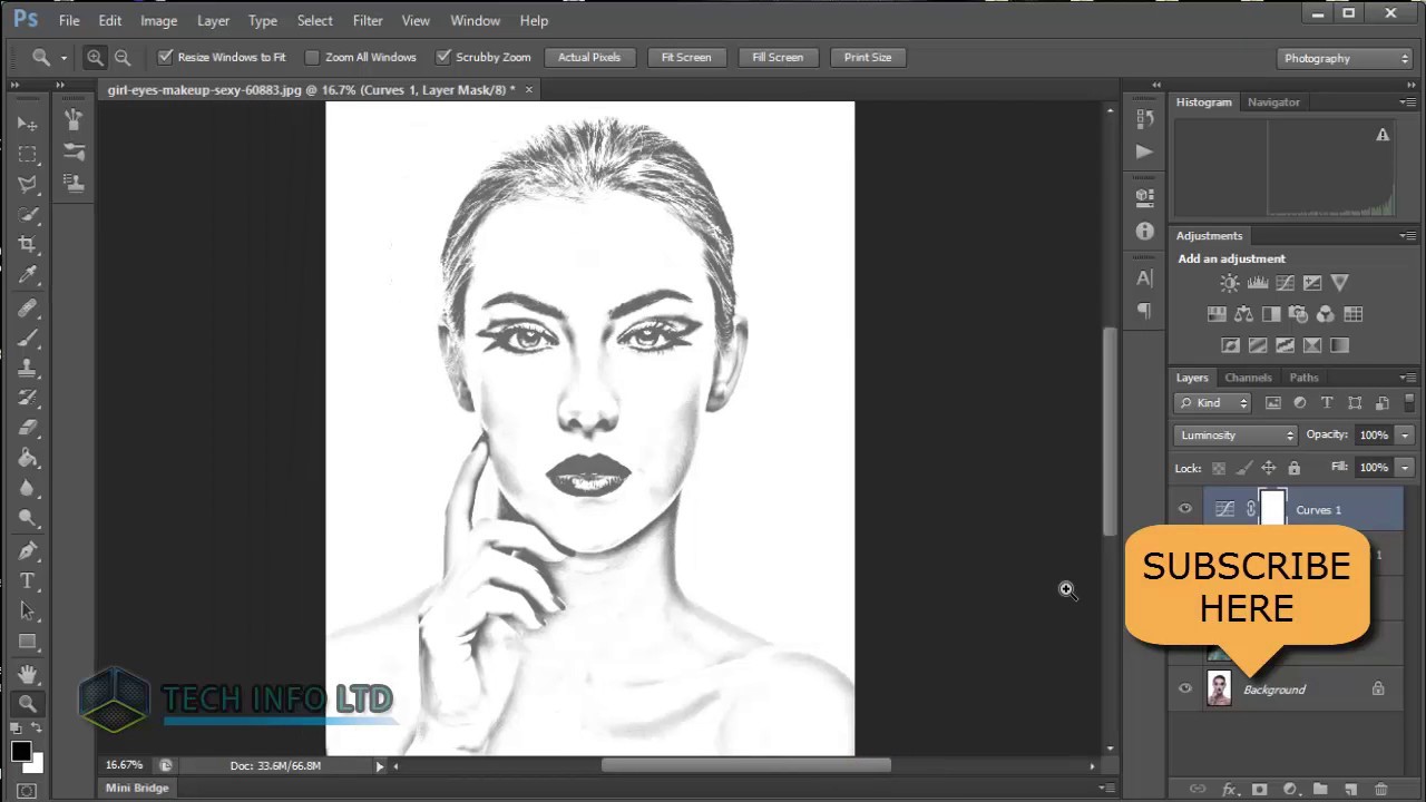 Photoshop Tutorial How To Transform Photos Into Gorgeous Pencil