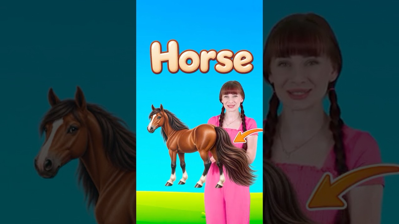 Whose Tail Is It? Guess the Animal! Fun Animal Quiz for Kids #learnenglish