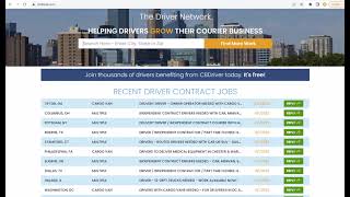 CBDriver - How to Find Driver Contract Jobs