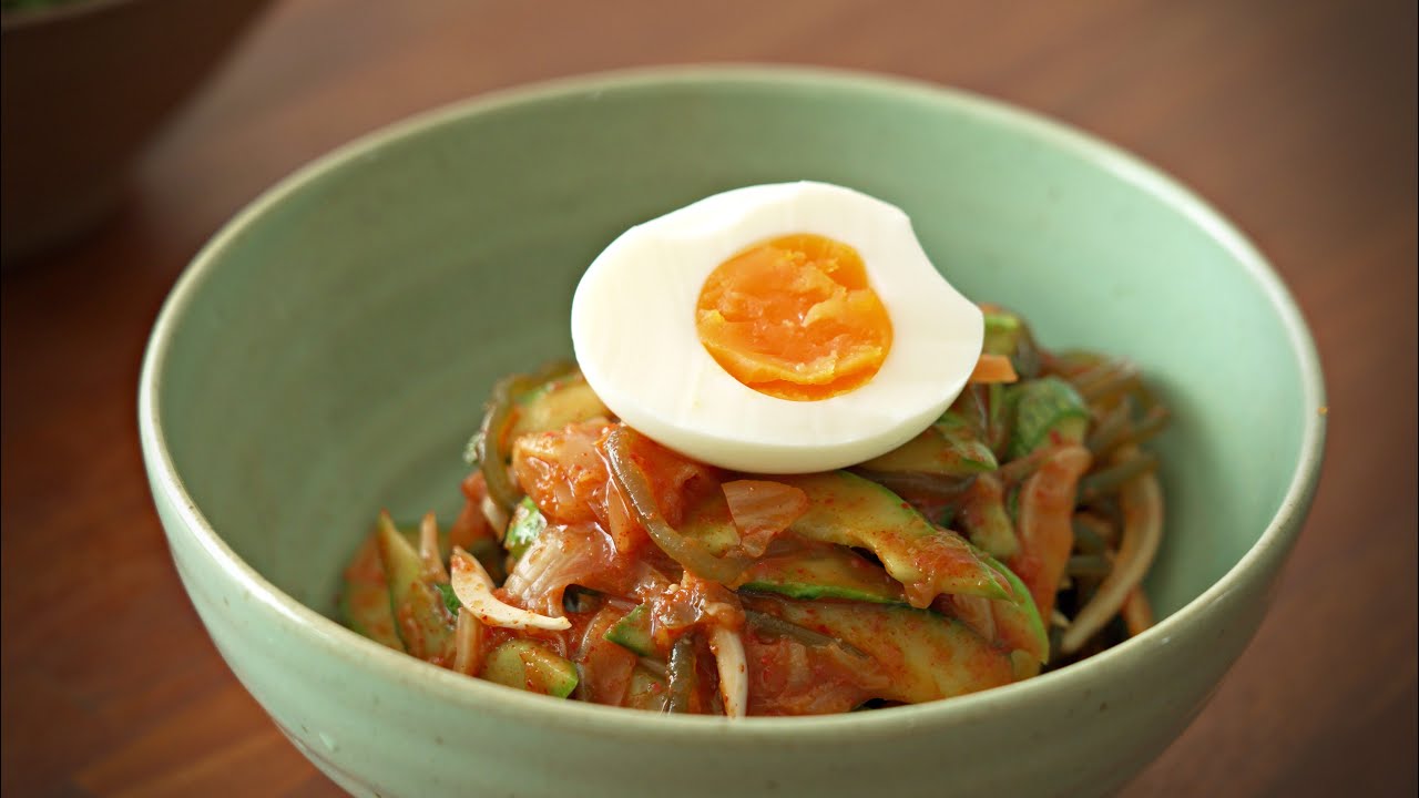 Приготовьте бибим-гуксу таким образом‼️ Корейская острая лапша, это так вкусно ❤️