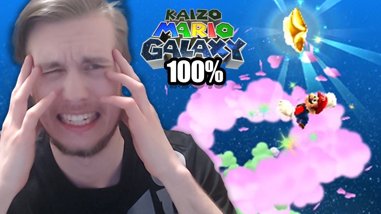Trying to 100% Kaizo Mario Galaxy was a Mistake