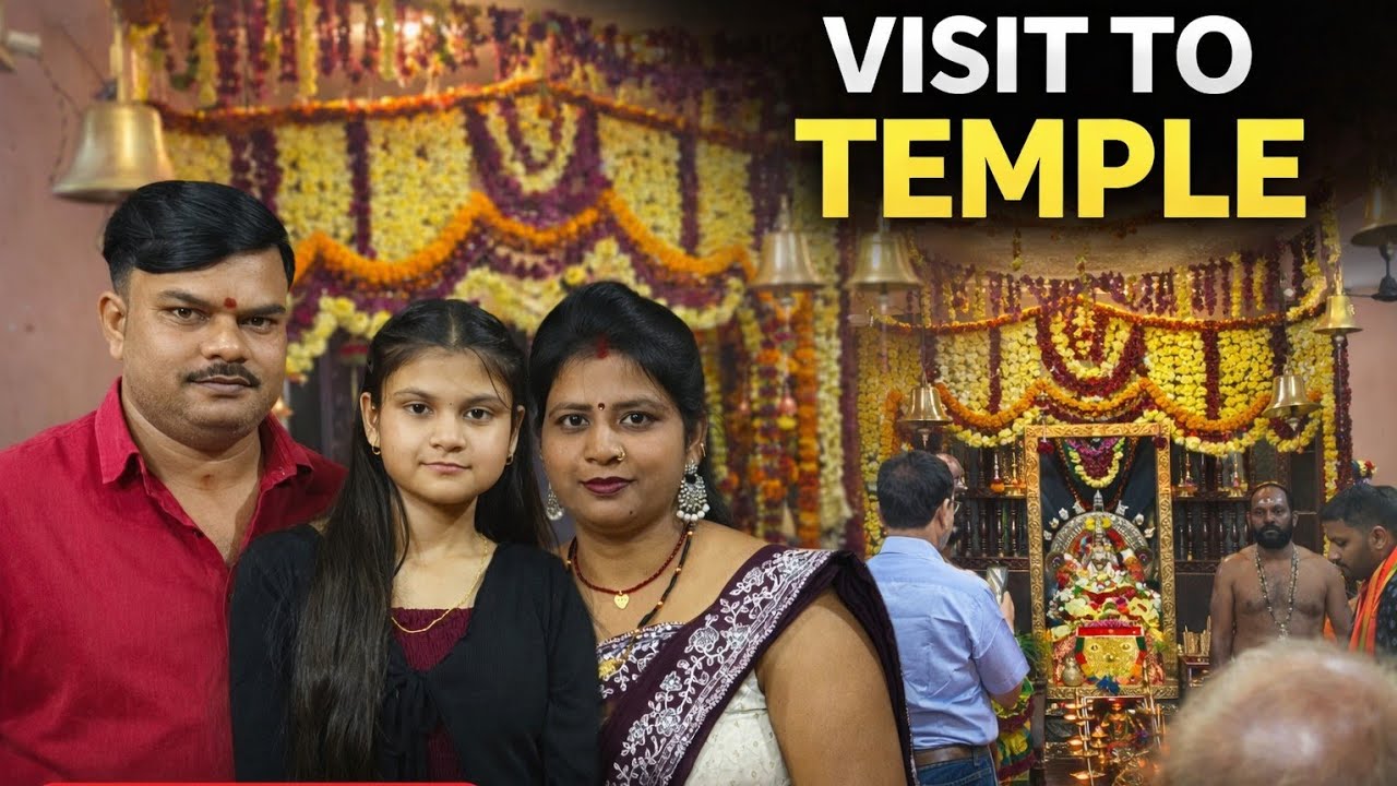 Visit to temple vlogs video 🚩
