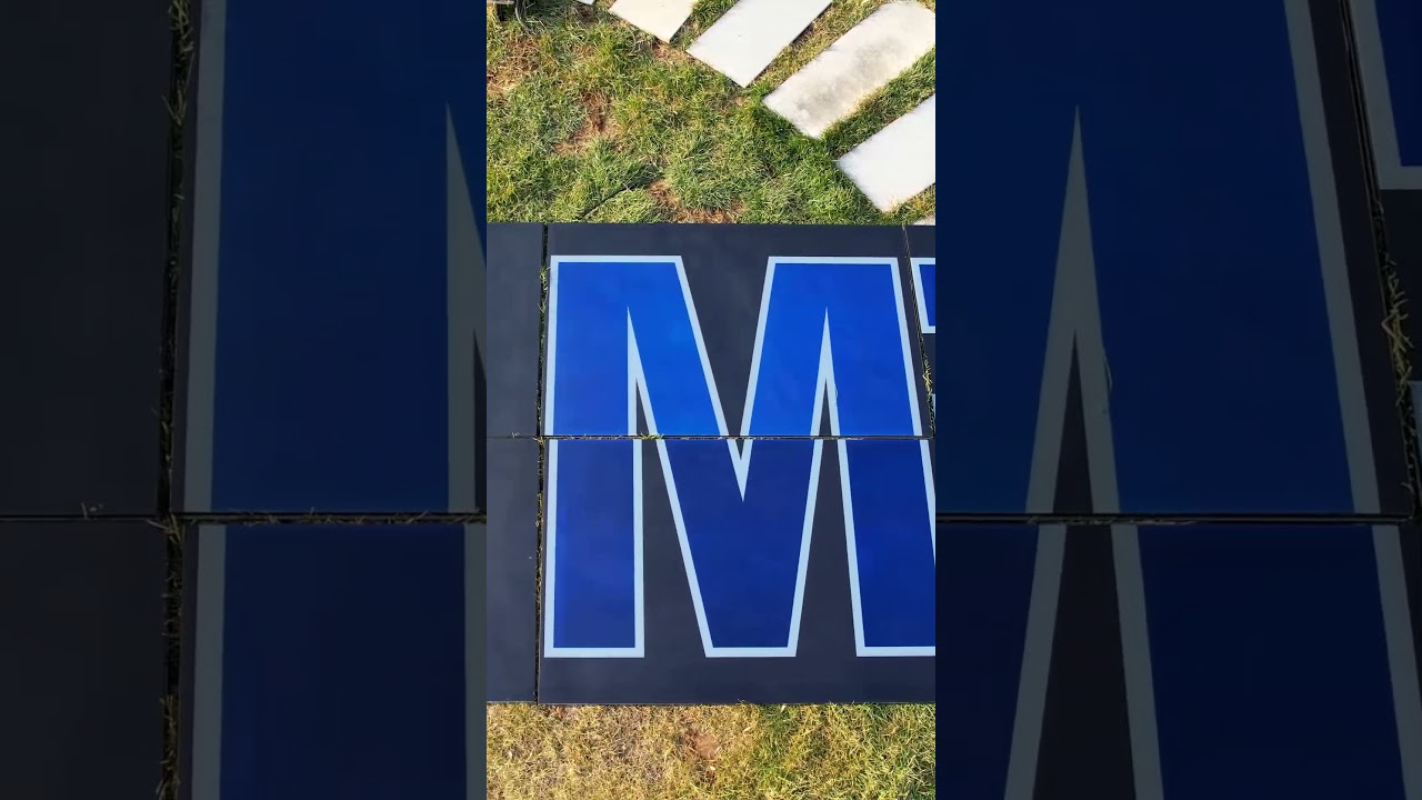 Denmark customer customized photovoltaic module LOGO completed 